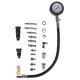 Ensemble de test de compression pour moteurs diesel MECHANIC ENGINE TESTER 21, 0-70 bar, 21 pièces