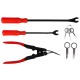 Ensemble multifonction pour démontage des garnitures et de l'habitacle MECHANIC TRIM SET 19, 19 pièc