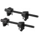 Extracteur de ressorts avec goupille MECHANIC SPRING SET 4, heavy-duty, 380 mm, 2 pièces