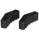 Tampon en caoutchouc pour support de voiture CAR STAND PRO 6T, 2 pièces - pièce de rechange