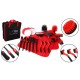 Ensemble d'outils multifonction pour nettoyage et lavage de voiture CAR DETAILING 33, 33 pcs