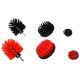 Jeu de brosses pour perceuse pour nettoyage de voiture CAR DETAILING DRILL BRUSH 6, 6 pcs
