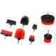 Jeu de brosses pour perceuse pour nettoyage de voiture CAR DETAILING DRILL BRUSH 6, 6 pcs