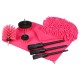 Ensemble multifonction d'outils pour nettoyage et lavage de voiture CAR DETAILING PINK 9, 9 pièces