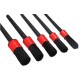 Ensemble de brosses de précision souples pour nettoyage de voiture CAR DETAILING BRUSH 5 SOFT, 5 piè