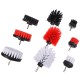 Ensemble de brosses pour perceuse pour nettoyage automobile CAR DETAILING DRILL BRUSH 9, 9 pièces