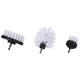 Ensemble de brosses pour perceuse pour nettoyage de voiture CAR DETAILING DRILL BRUSH 3 SOFT, 3 pièc