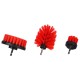 Ensemble de brosses pour perceuse pour nettoyage de voiture CAR DETAILING DRILL BRUSH 3 MEDIUM, 3 pi
