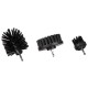 Ensemble de brosses pour perceuse pour nettoyage de voiture CAR DETAILING DRILL BRUSH 3 HARD, 3 pièc