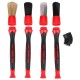 Kit de brosses de précision avec embouts interchangeables pour voiture CAR DETAILING BRUSH 4