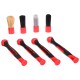 Kit de brosses de précision avec embouts interchangeables pour voiture CAR DETAILING BRUSH 4