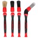 Kit de brosses de précision avec embouts interchangeables pour voiture CAR DETAILING BRUSH 4