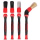 Kit de brosses de précision avec embouts interchangeables pour voiture CAR DETAILING BRUSH 4