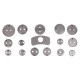 Repousse-pistons de frein MECHANIC BRAKE SET BLACK 18, ensemble 18 pièces