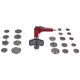 Poussoir pneumatique pour pistons de frein MECHANIC BRAKE SET PNEU 23, kit 23 pièces