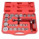 Poussoir pneumatique pour pistons de frein MECHANIC BRAKE SET PNEU 23, kit 23 pièces