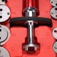 Poussoir pneumatique pour pistons de frein MECHANIC BRAKE SET PNEU 23, kit 23 pièces