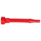 Bec pour bidon MECHANIC FUEL CANISTER, rouge - pièce de rechange