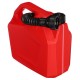 Bidon plastique MECHANIC FUEL CANISTER RED 5L, rouge