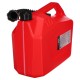 Bidon plastique MECHANIC FUEL CANISTER RED 10L, rouge