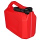 Bidon plastique MECHANIC FUEL CANISTER RED 10L, rouge