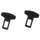 Fiche/bouchon pour ceinture de sécurité de voiture CAR BELT BUCKLE, 2 pcs