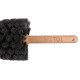 Brosse ronde pour le nettoyage de la carrosserie de vélo ou de moto CAR DETAILING WOOD BRUSH 1