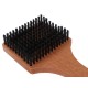 Brosse plate pour le nettoyage des pneus de vélo CAR DETAILING WOOD BRUSH 4