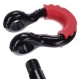 Manille offroad avec protecteur en caoutchouc CAR SHACKLE 1, capacité 4,75 t