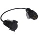 Adaptateur de prise d'attelage TRAILER CABLE 2, 13-7 broches, 50 cm