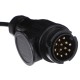 Adaptateur de prise d'attelage TRAILER CABLE 2, 13-7 broches, 50 cm