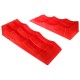 Rampes d'accès pour voiture MECHANIC CAR RAMP 5T, 2 pièces, rouge