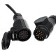 Câble de rallonge 13 broches - prise et fiche TRAILER CABLE 8, 12V, 5 m