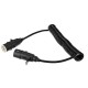 Câble spiralé de liaison 7 broches type S TRAILER CABLE 10, fiche en plastique, 24V, 3,5m