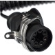 Câble spiralé de liaison EBS 7 broches TRAILER CABLE 14, 24V, 3,5 m