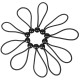 Set d'élastiques de fixation avec bille CARGO CORD SET 3, 15 cm, 10 pcs