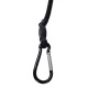 Sangles élastiques/cordons CARGO CORD CARABINER 50, 50 cm, 2 pcs