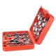 Jeu de clés-coupelles pour filtres à huile MECHANIC OIL WRENCH 16, 16 pièces