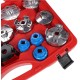 Kit de démontage de filtres à huile MECHANIC OIL WRENCH 19, 19 pièces