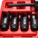 Kit d'extraction d'injecteurs avec marteau à inertie coulissant MECHANIC PULLER SET 1, 14 pièces