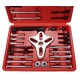 Kit d'extracteurs pour volants moteur et poulies de vilebrequin MECHANIC PULLER SET 8, 46 pièces