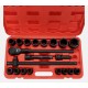 Ensemble d'embouts avec cliquet MECHANIC WRENCH SET 2, version renforcée, 21 pièces