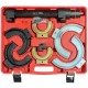 Kit compresseur de ressorts d'amortisseurs avec fourches interchangeables MECHANIC SPRING SET 5