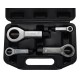 Kit pour retirer les écrous endommagés MECHANIC NUT REMOVER 1, 4 pièces