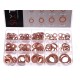 Kit de rondelles d'étanchéité en cuivre MECHANIC RING SET 2, M5–M20, 300 pièces
