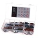 Ensemble de joints hydrauliques avec collerette en caoutchouc MECHANIC RING SET 4, 245 pièces