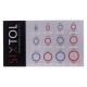 Ensemble de joints hydrauliques avec collerette en caoutchouc MECHANIC RING SET 4, 245 pièces