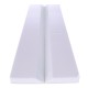 Protecteur d'angle en mousse auto-adhésif pour garage CAR PARK GUARD CORNER 1, 40 x 12 x 1,5 cm, 2 p