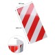 Protecteur en mousse auto-adhésif pour poteau de garage CAR PARK GUARD POLE 1, 18 x 38 x 1,5 cm, 2 p