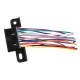 Prise OBD-II à 16 broches terminée par des câbles de liaison de 10 cm MECHANIC CABLE 25